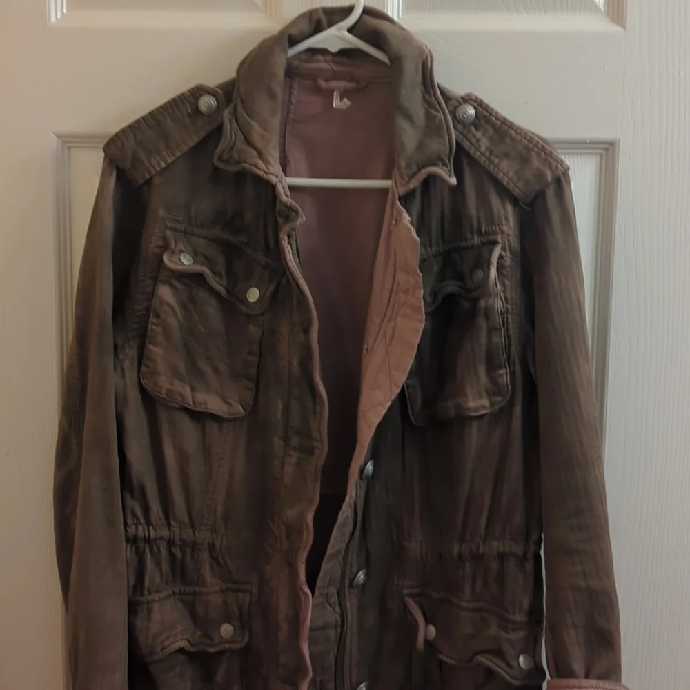 FREE PEOPLE Military Jacket - Picture 4 of 9